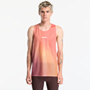 BANDIT Shredder™ Race Singlet with Flopack™ Linear Gradient - Poppy / Copal