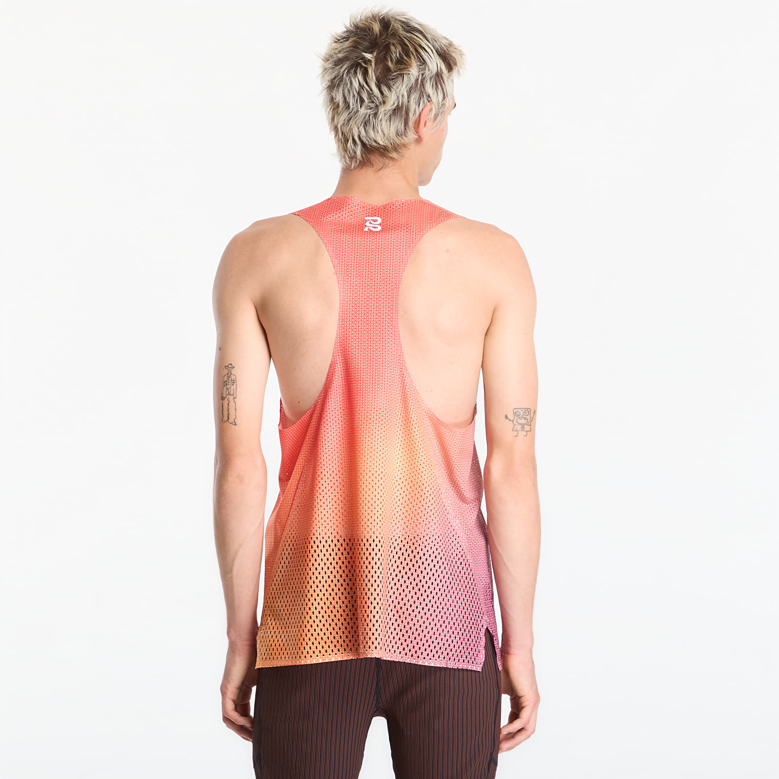 Liivit BANDIT Shredder™ Race Singlet with Flopack™ Linear Gradient - Poppy / Copal