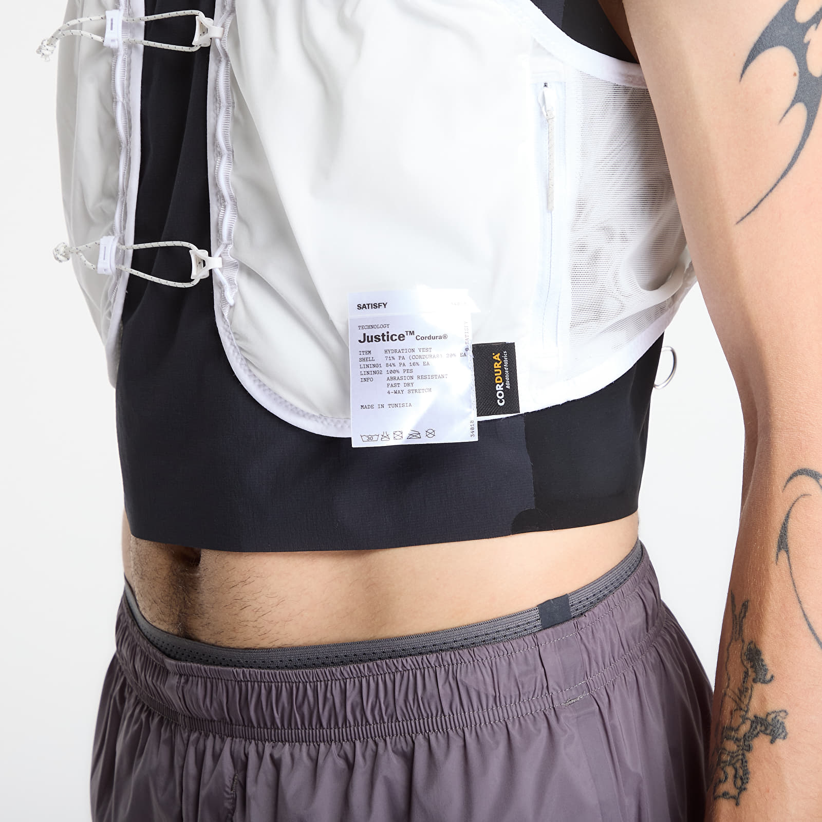 Vests Satisfy Justice Cordura 5L Hydration Vest Off-White