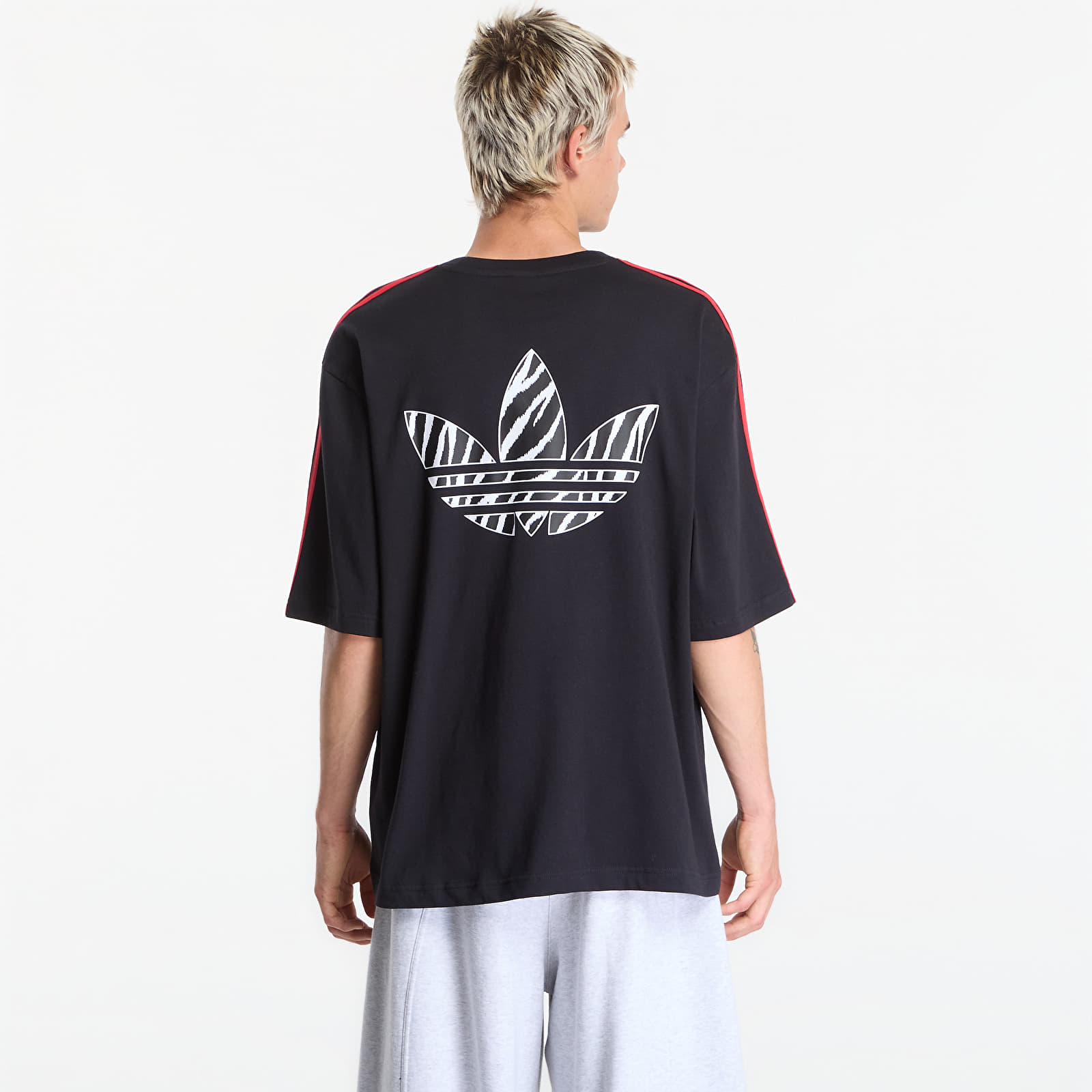 T-shirts adidas Zebra Infill T Black