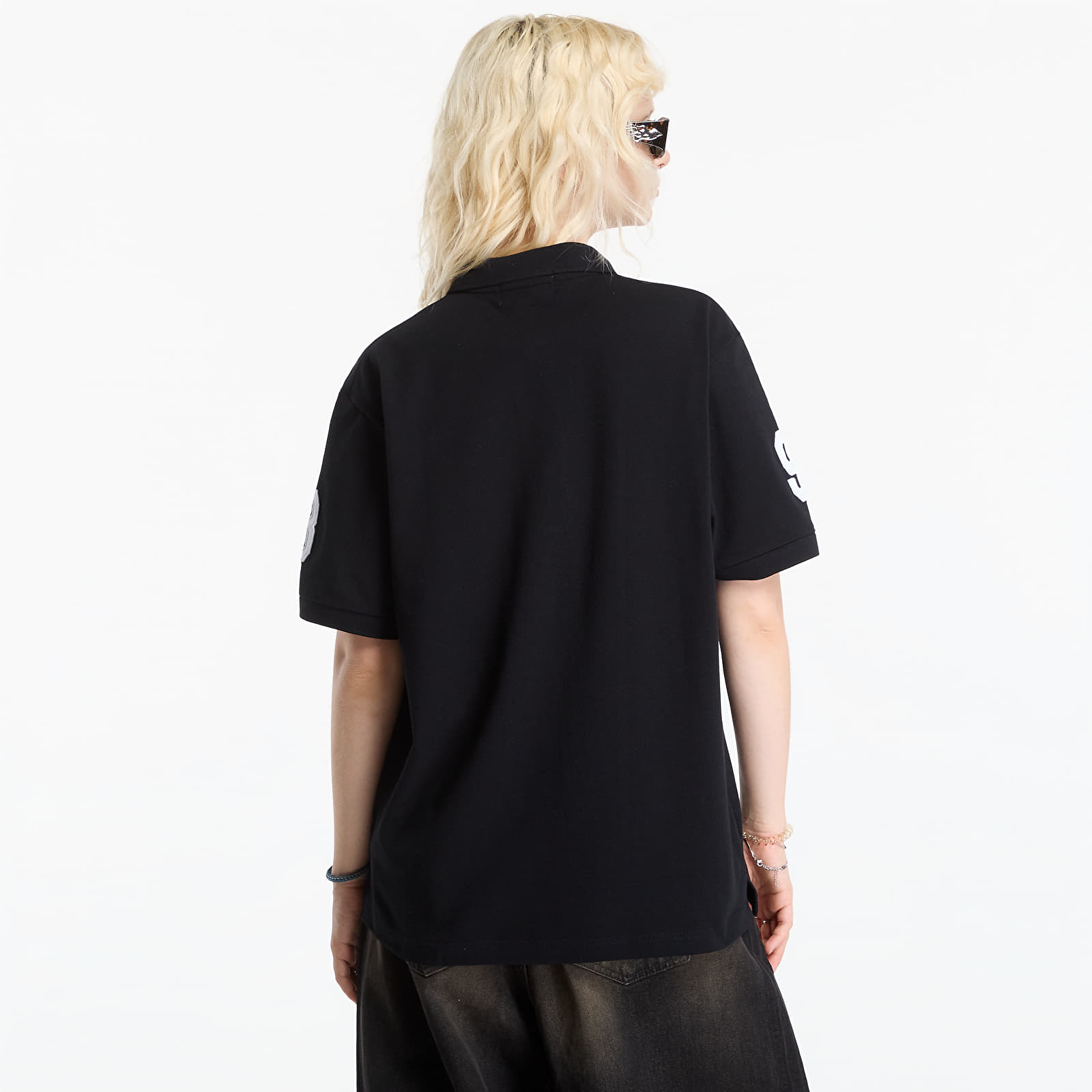 T-shirts A Bathing Ape Large Ape Head Relaxed Fit Polo UNISEX Black