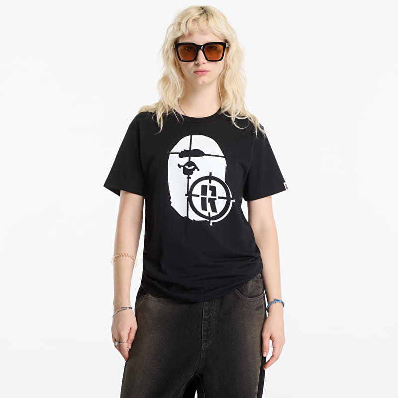 T-shirt A Bathing Ape Hunting Ape Head Tee UNISEX Black