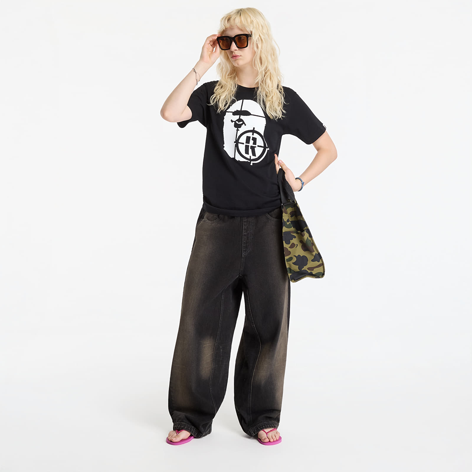 T-shirts  A Bathing Ape Hunting Ape Head Tee UNISEX Black