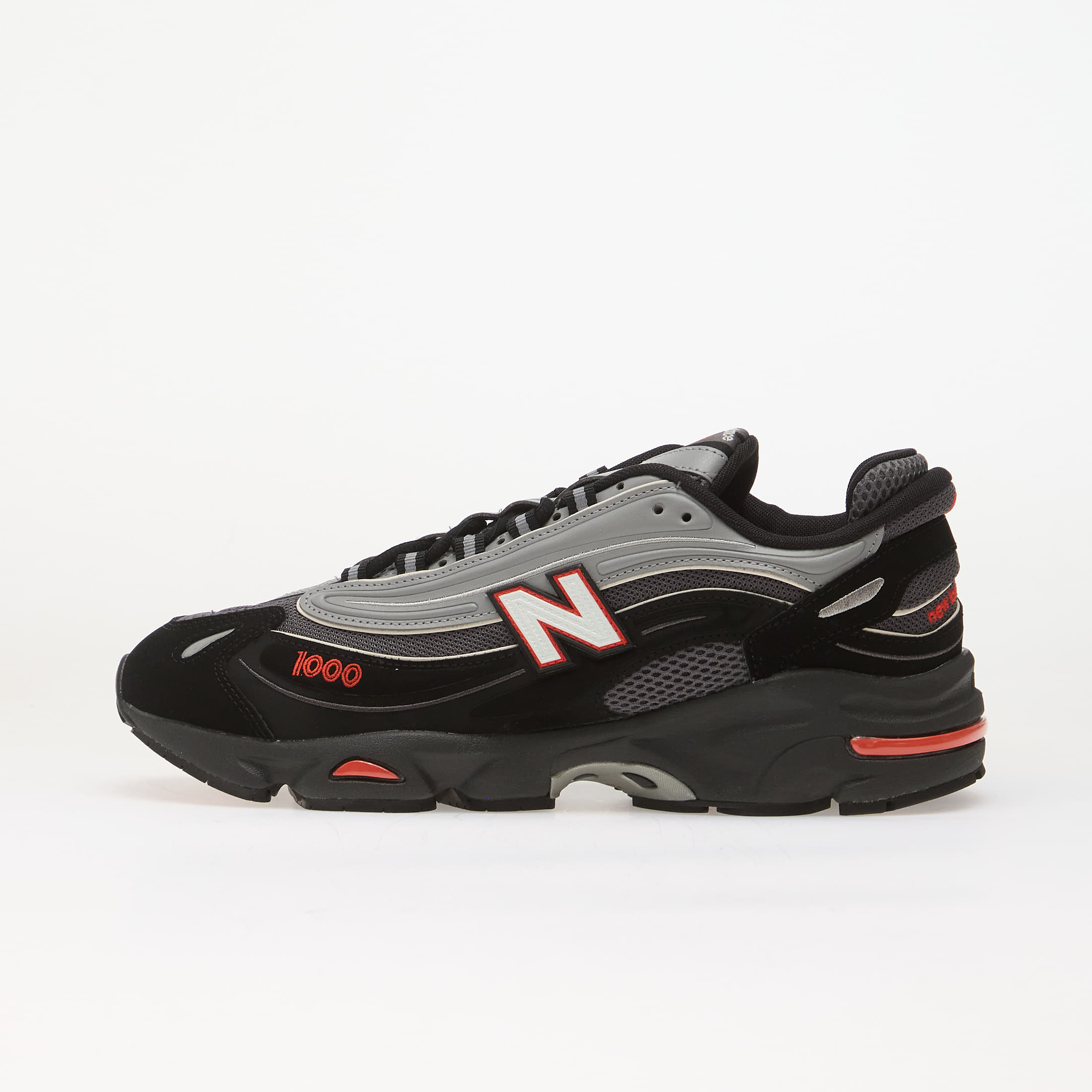 Sneakers New Balance 1000 Black/ Neo Flame UK 11.5