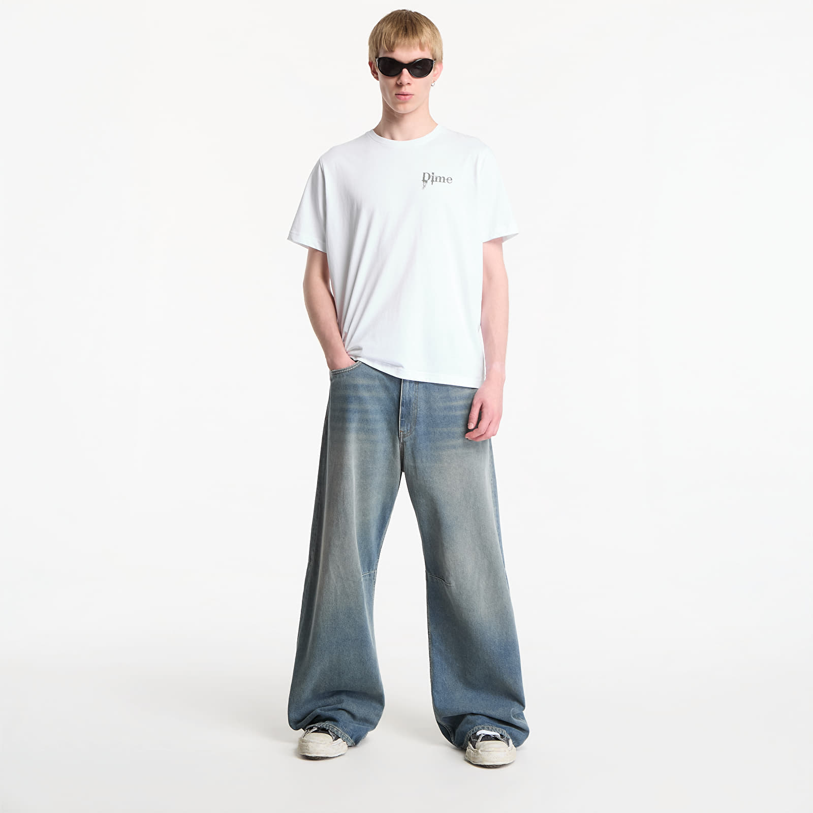 T-shirts Dime Challenged T-Shirt UNISEX White