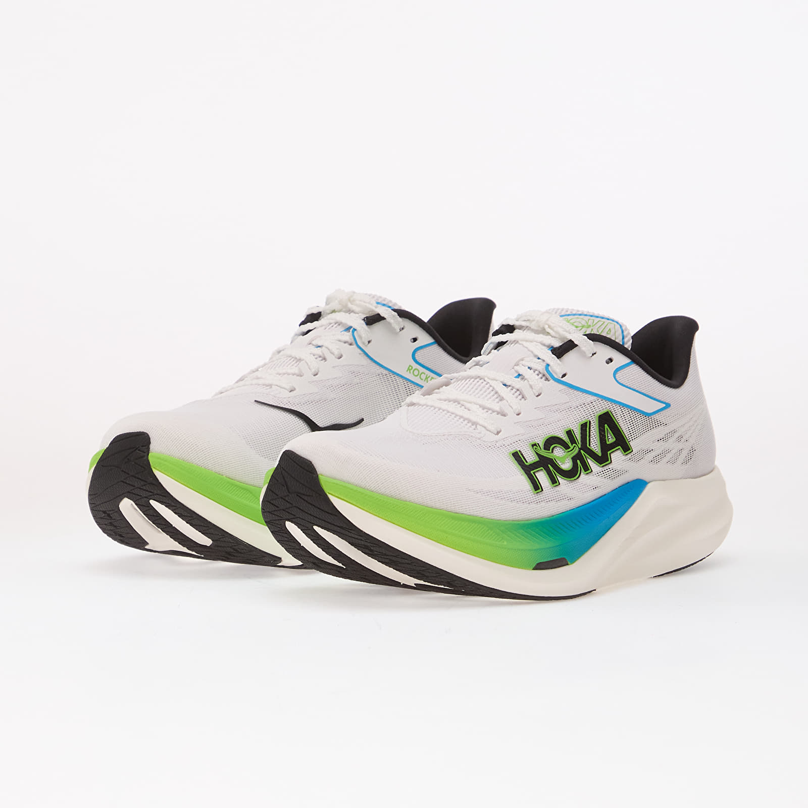 Buty męskie Hoka® U Rocket X 3 Frost/ Electric Lime
