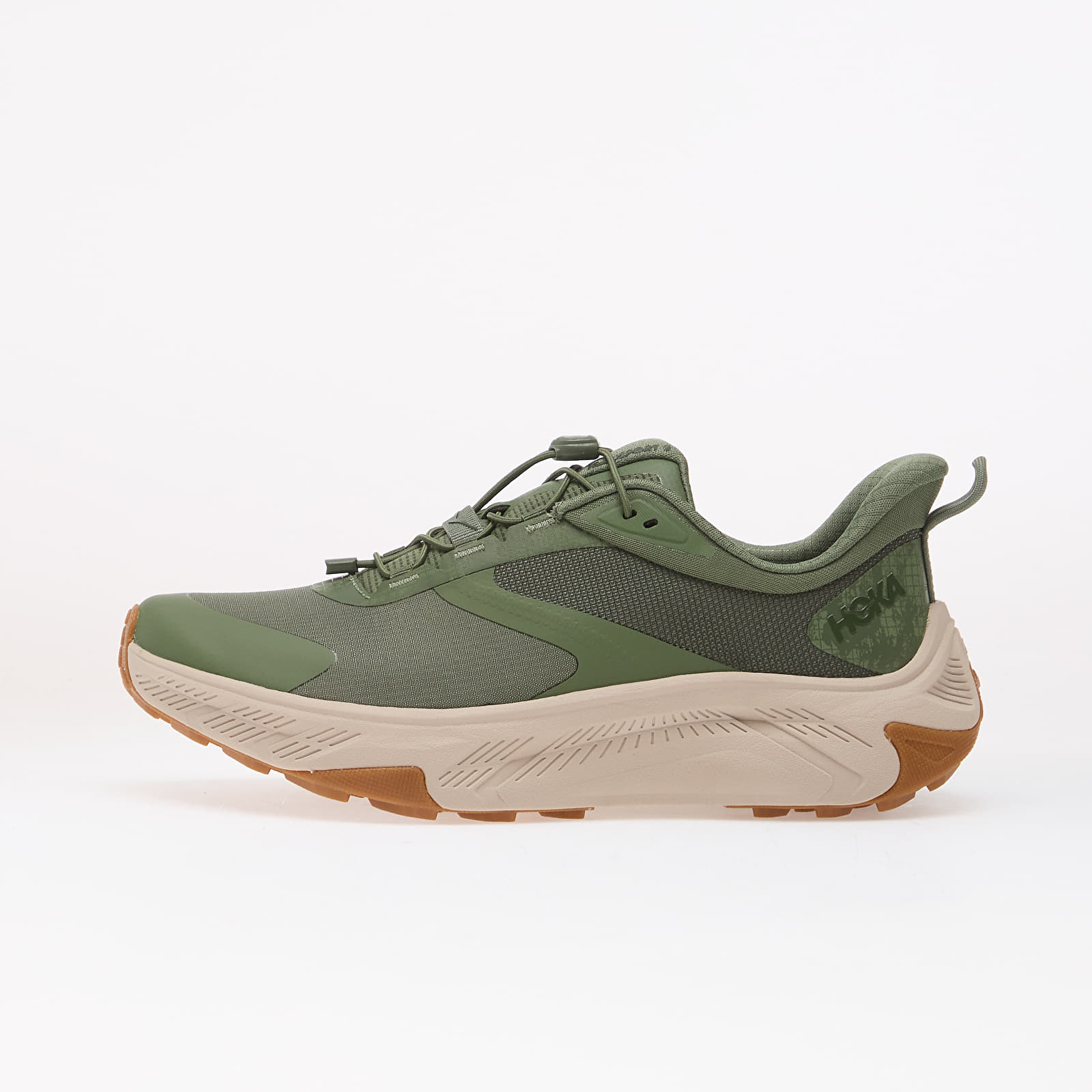 Мужская обувь Hoka M Transport 2 Nettle Leaf/ River Rock Grey