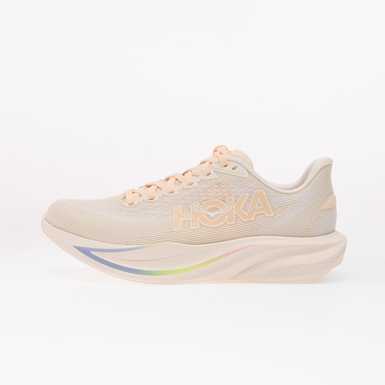 Damesschoenen Hoka W Mach 7 Oat Milk/ Alabaster