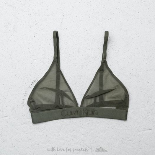 Calvin klein tonal logo bralette sales