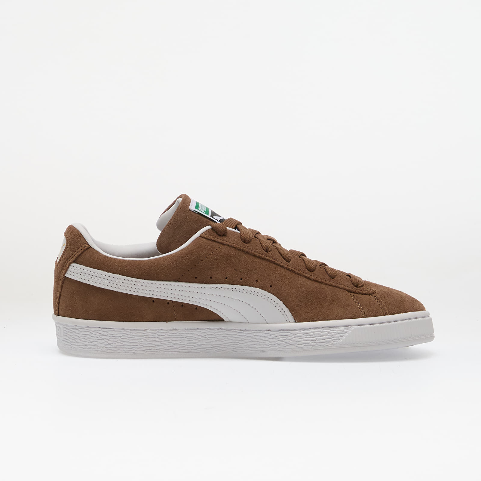 Мужская обувь Puma Suede Classic Haute Coffee/ Puma White