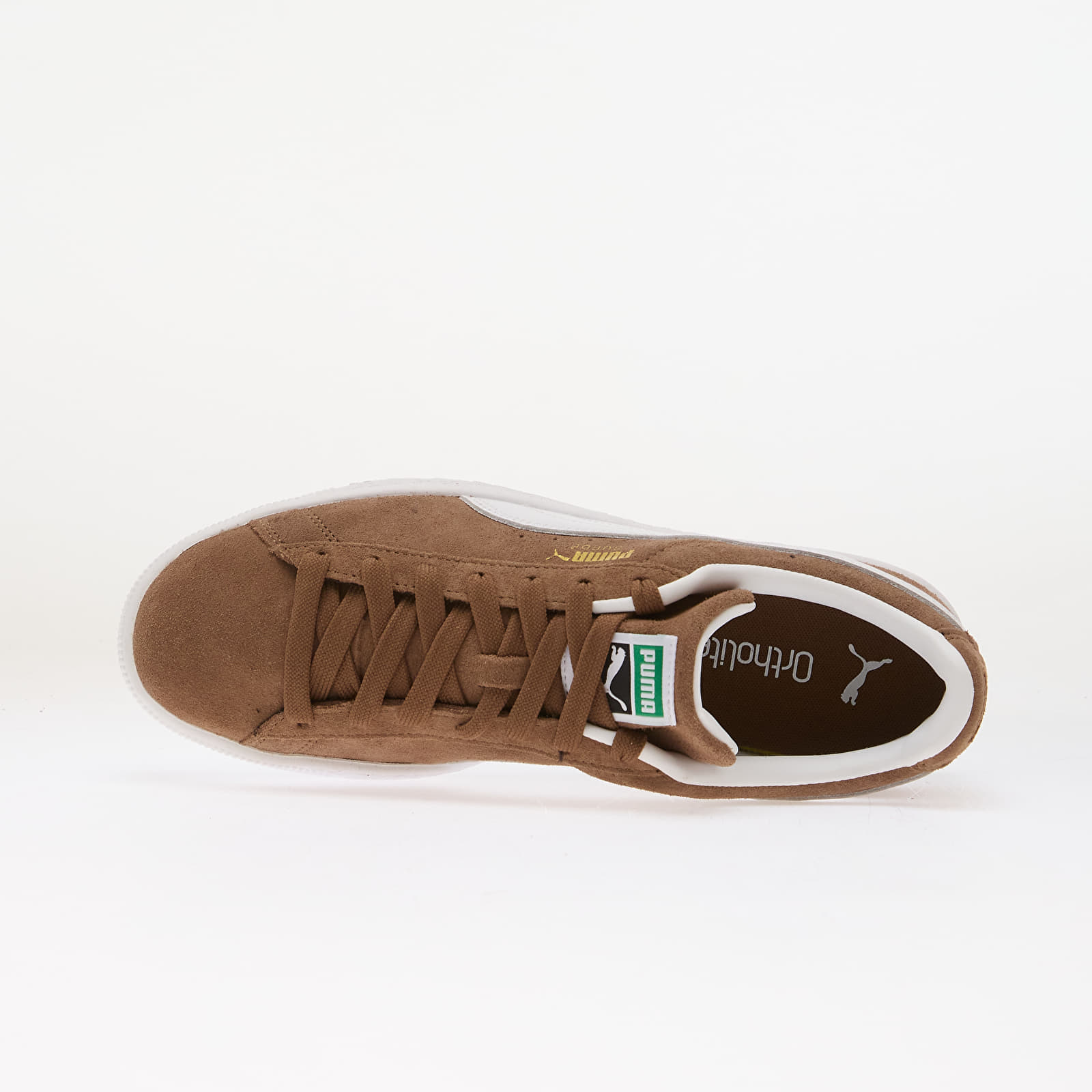 Мужская обувь Puma Suede Classic Haute Coffee/ Puma White