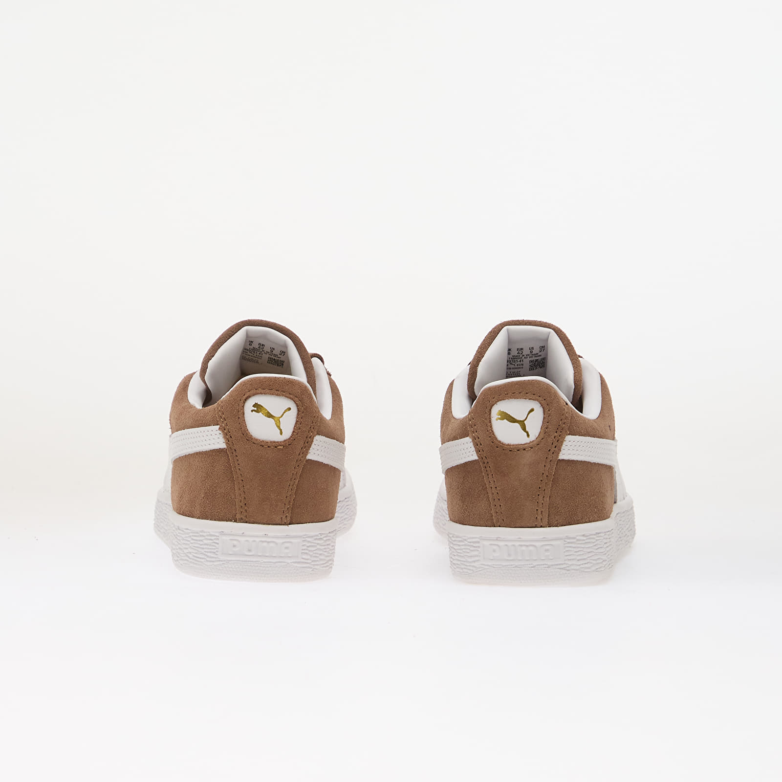 Мужская обувь Puma Suede Classic Haute Coffee/ Puma White