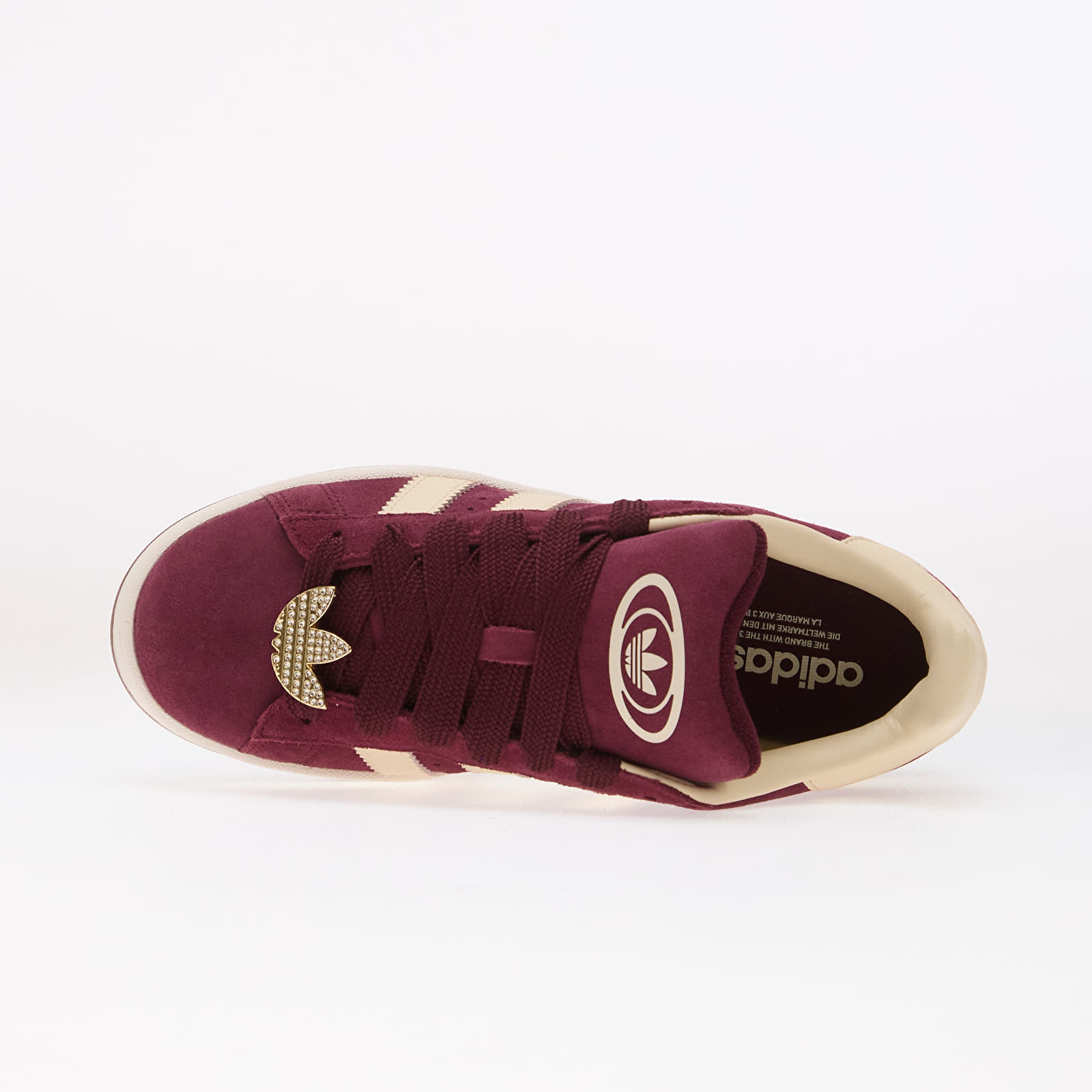 Damen Sneaker und Schuhe adidas Campus 00s Maroon/ Warm Vanilla/ Gold Met.