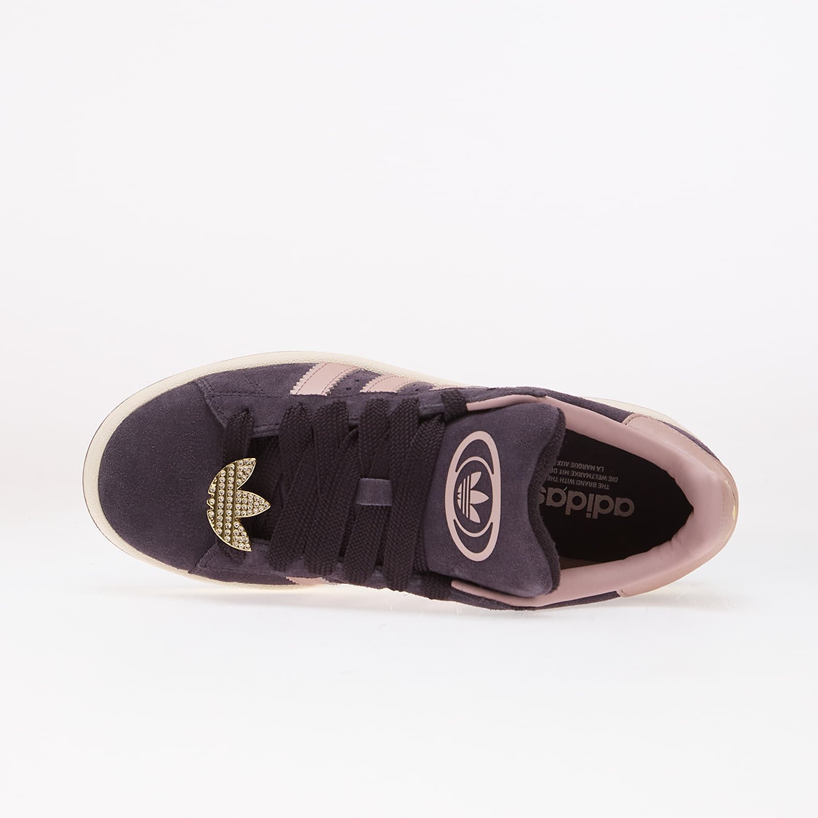 Sapatos de mulher adidas Campus 00s Aurora Black/ Vapour Grey Met./ Gold Met.