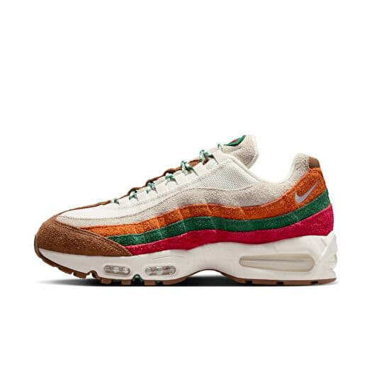 Nike Air Max 95 Big Bubble Sail/ Metallic Silver-Total Orange
