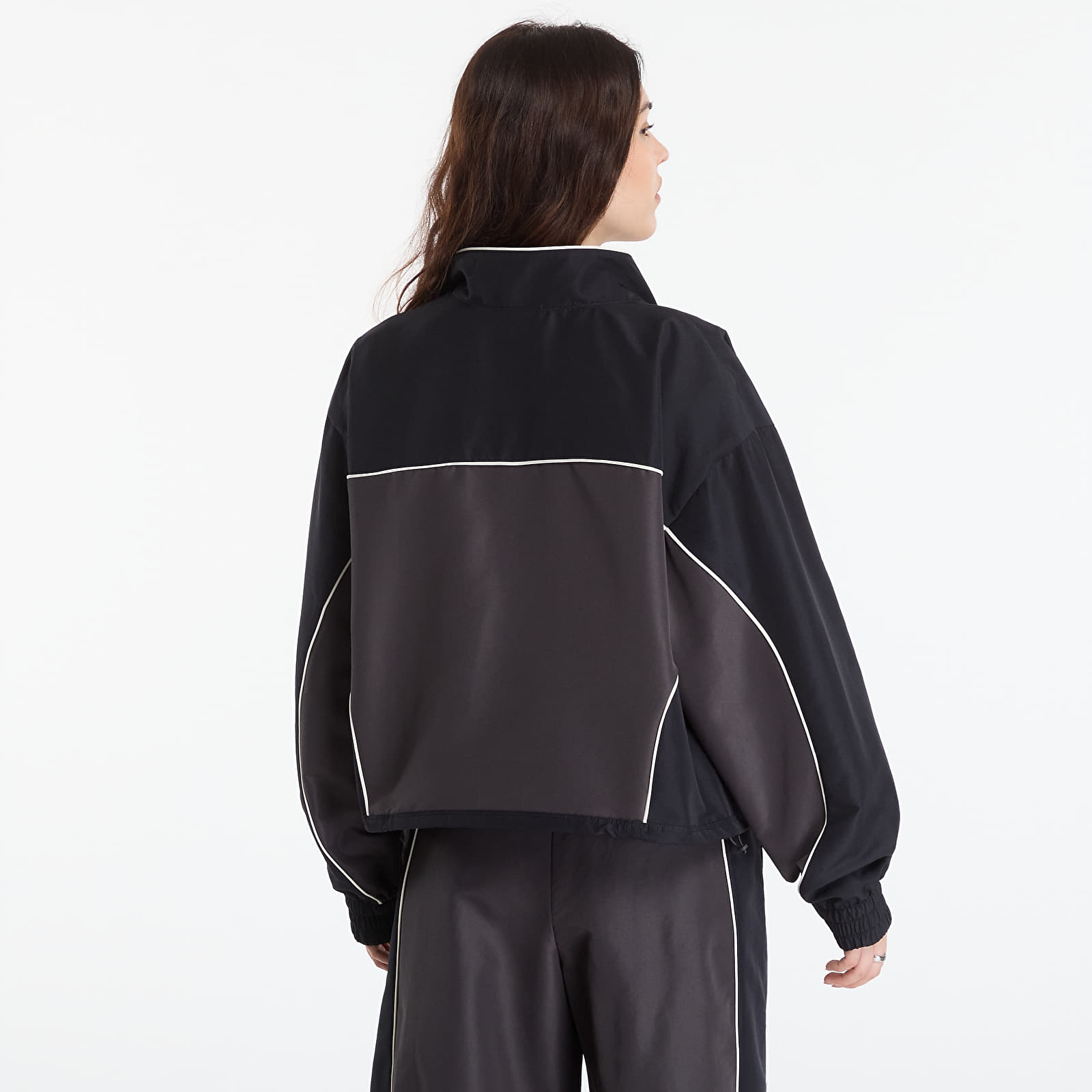 Bundy New Balance Trackside Woven Jacket Black Cement