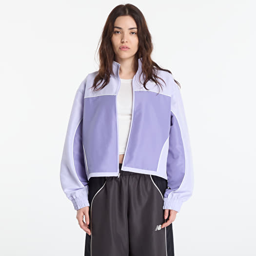 Veste New Balance Trackside Woven Jacket Dark Smoked Violet