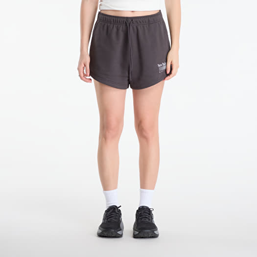 Kratke hlače New Balance Trackside French Terry Short Black Cement