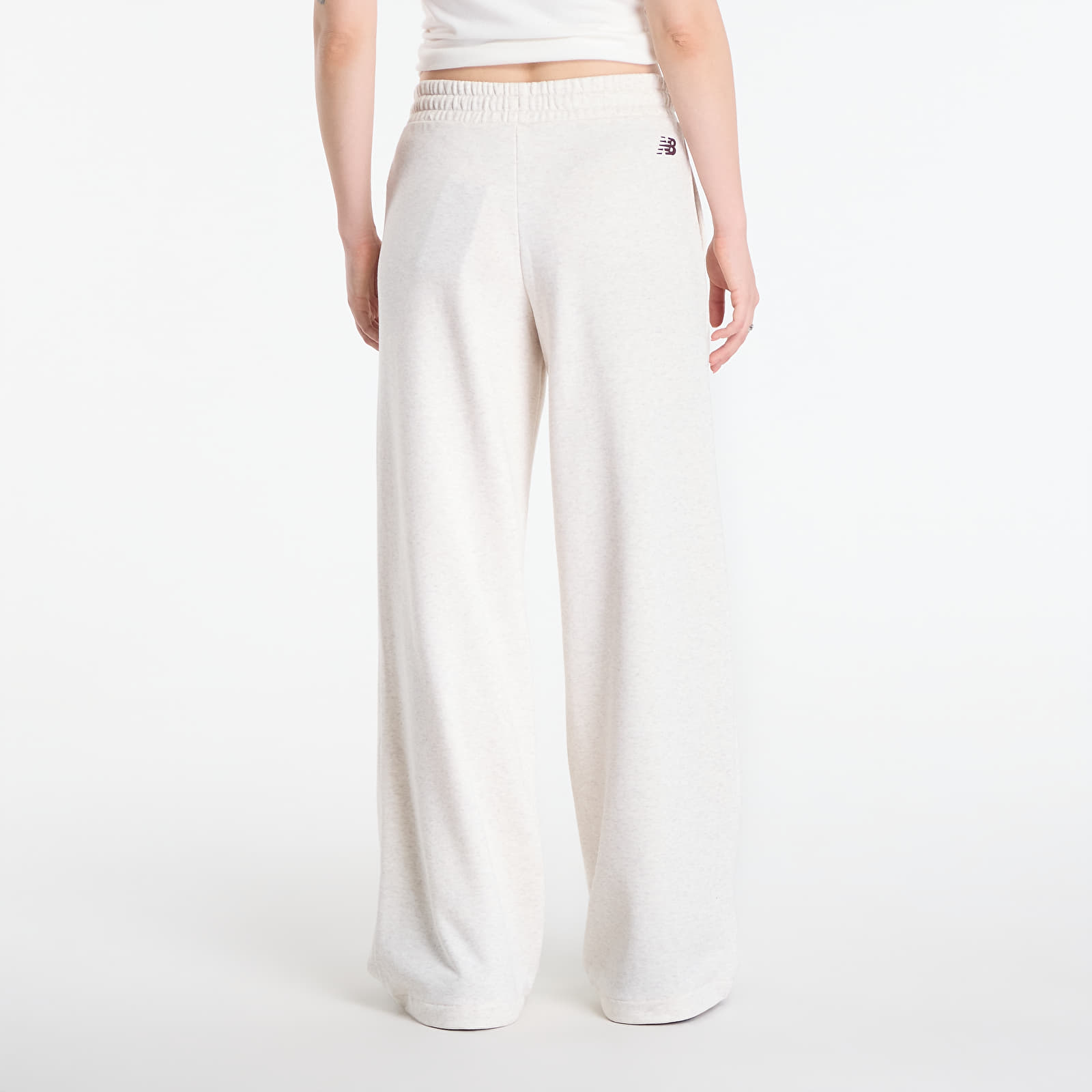 Tepláky New Balance Trackside French Terry Pant Linen Heather