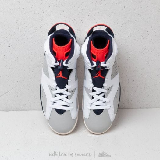 Air jordan 6 white infrared neutral grey discount