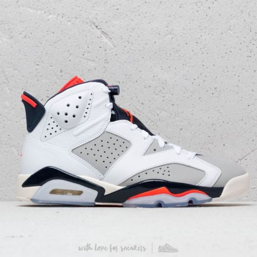 Men s shoes Air Jordan 6 Retro Tinker White Infrared 23 Neutral Grey Footshop