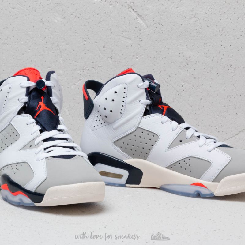 Air Jordan 6 Retro Tinker White/ Infrared 23-Neutral Grey | Footshop