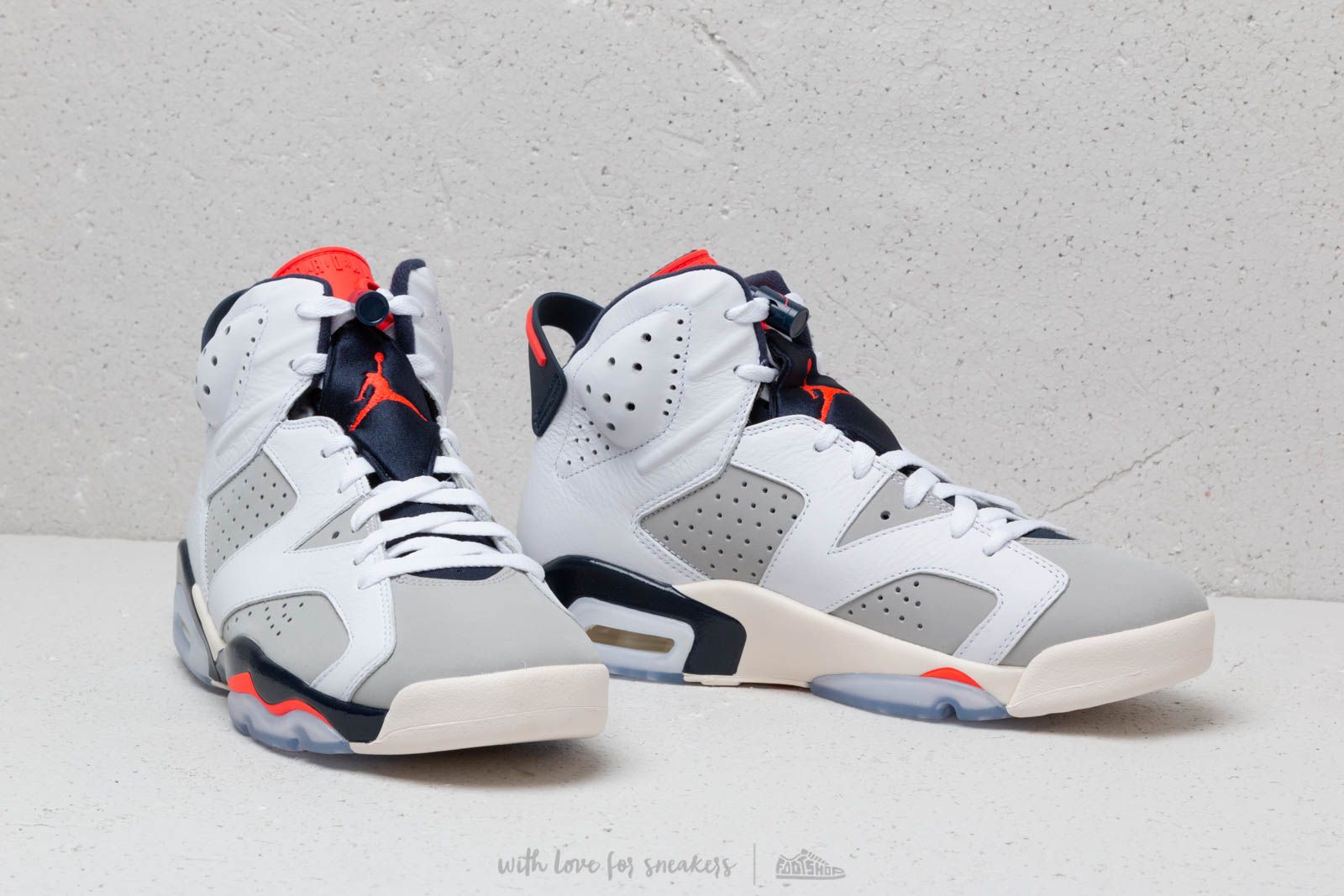Men's shoes Air Jordan 6 Retro Tinker White/ Infrared 23-Neutral Grey