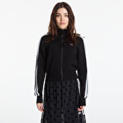 adidas Knitted Firebird Track Top Black/ White