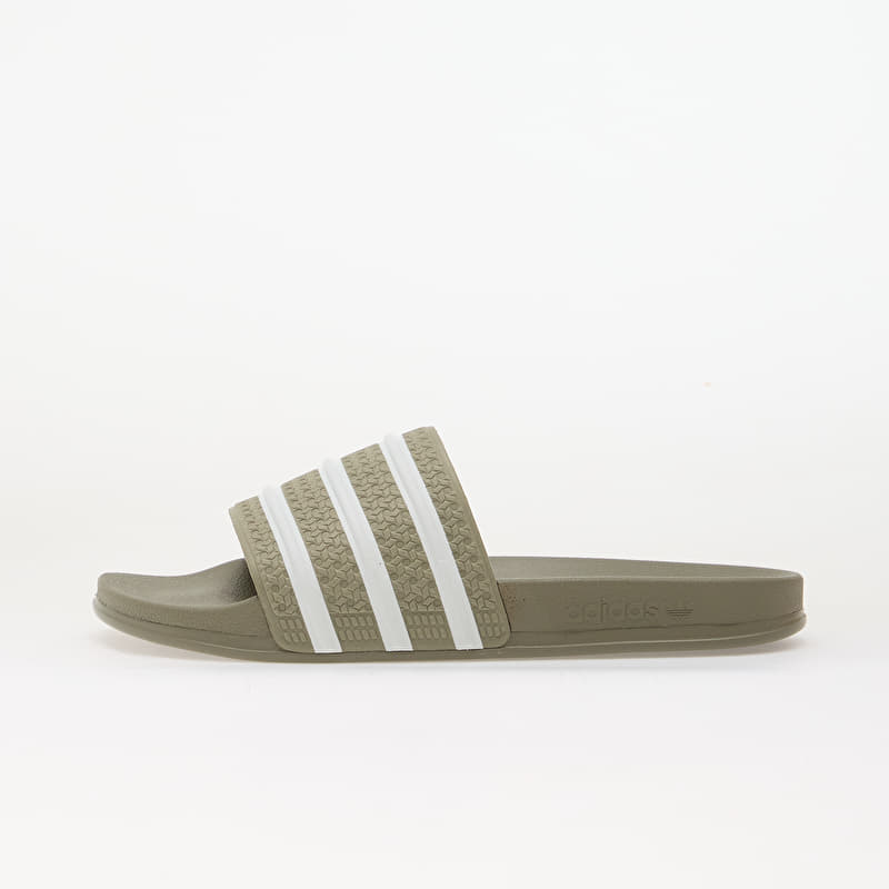 adidas Adilette OG Cf Slides Silver Pebble/ Ftwr White/ Ftwr White