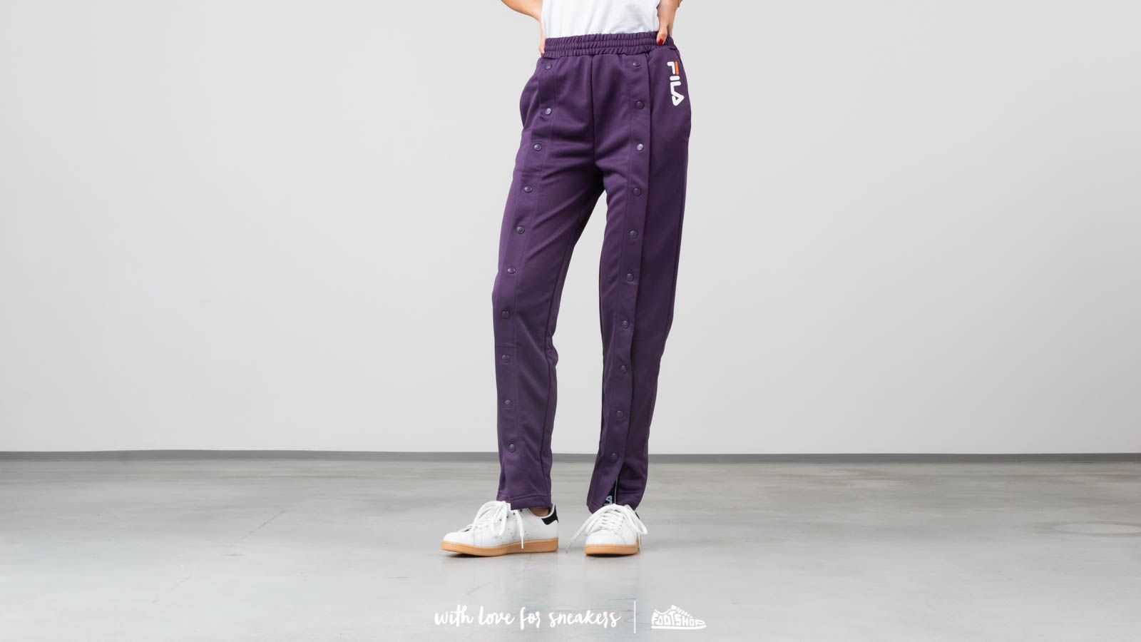 FILA Front Popper Track Pants
