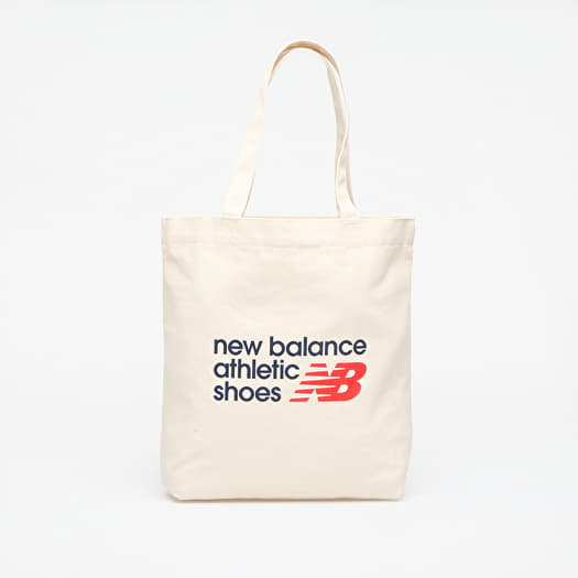 Bag New Balance NB Athletics Graphic Tote Sea Salt/ Nb Navy/ Te Red