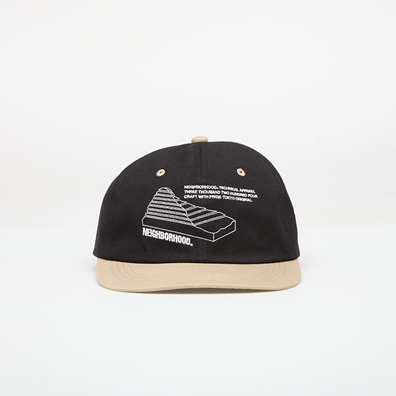 Keps NEIGHBORHOOD Bicolor Dad Cap Black
