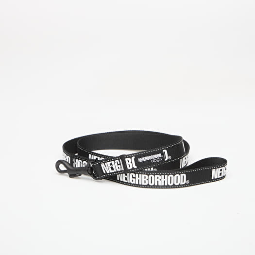 NEIGHBORHOOD Dog Leash Wide Black