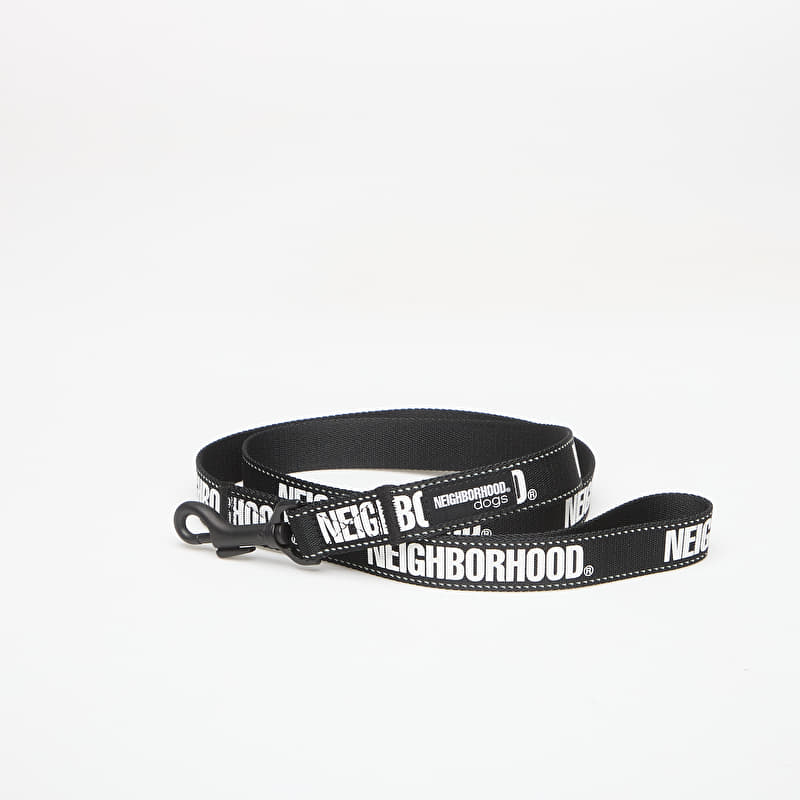 NEIGHBORHOOD Dog Leash Wide Black