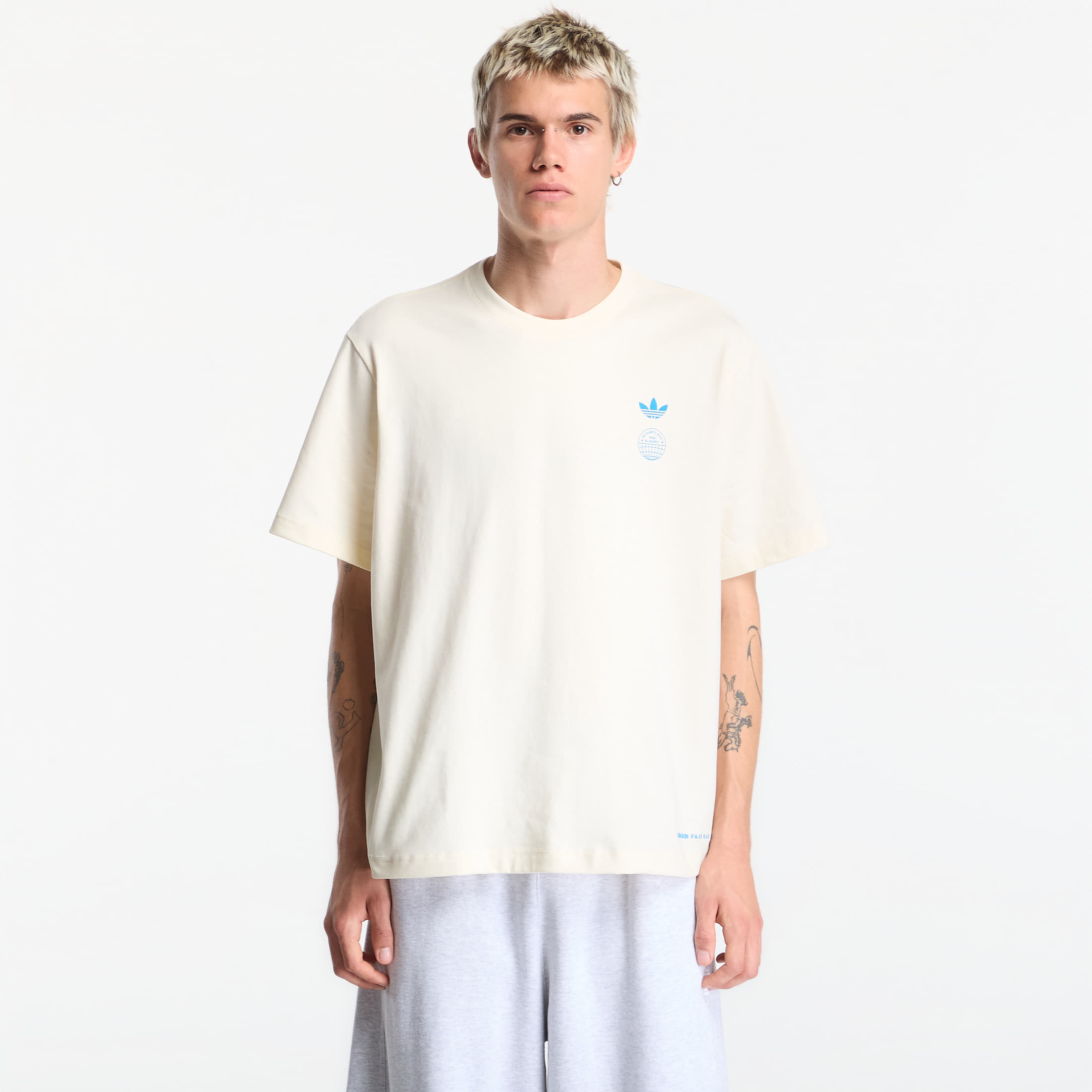 Camiseta adidas Dtmf Bad Bunny Heavyweight Merch T-Shirt UNISEX Cream White XL
