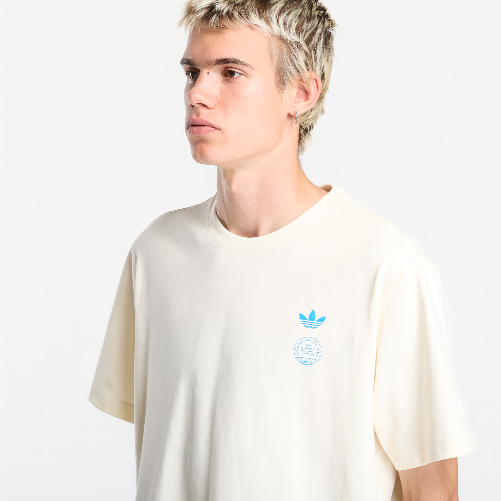 T-shirts adidas Dtmf Bad Bunny Heavyweight Merch T-Shirt UNISEX Cream White