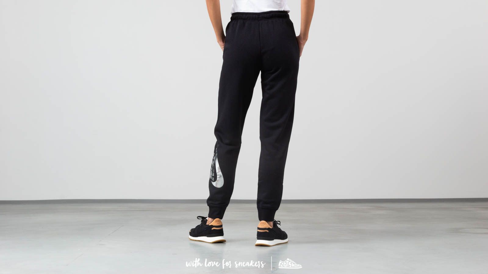 Φόρμες Nike Sportswear Rally Metallic Pants Black