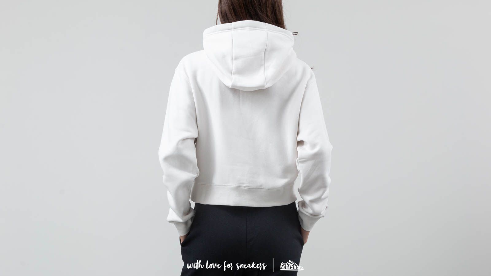 Hoodies and sweatshirts  Nike Half Zip Hoodie Cream White