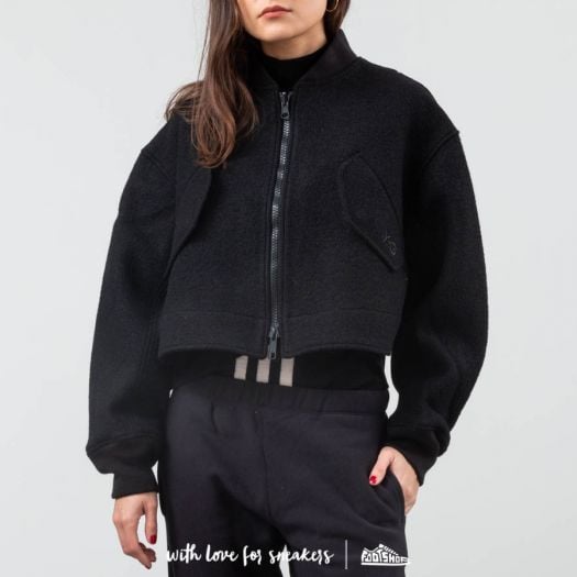Jacken Y 3 Reversible Wool Bomber Jacket Black Footshop