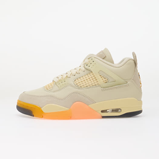 Air Jordan 4 Retro "Birds of Paradise" Coconut Milk/ Muslin-Bright Mango