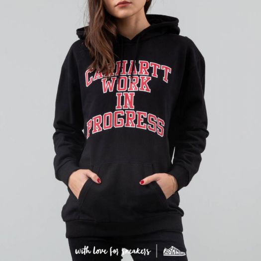 Hoodies and sweatshirts Carhartt WIP Hooded Division Sweatshirt Black Footshop