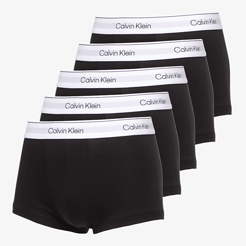 Boxer Calvin Klein Low Rise Trunk 5-Pack Black