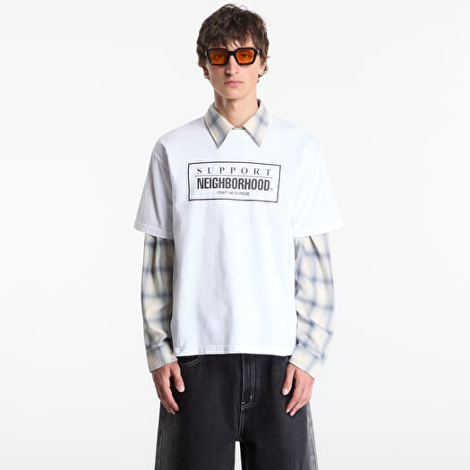 NEIGHBORHOOD Nh . Tee Ss-7 White