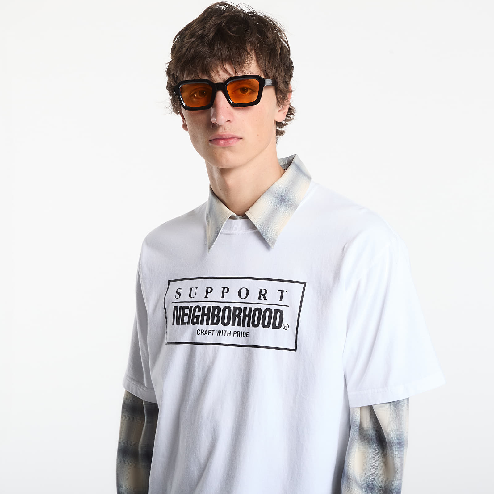 Tricouri  NEIGHBORHOOD Nh . Tee Ss-7 White