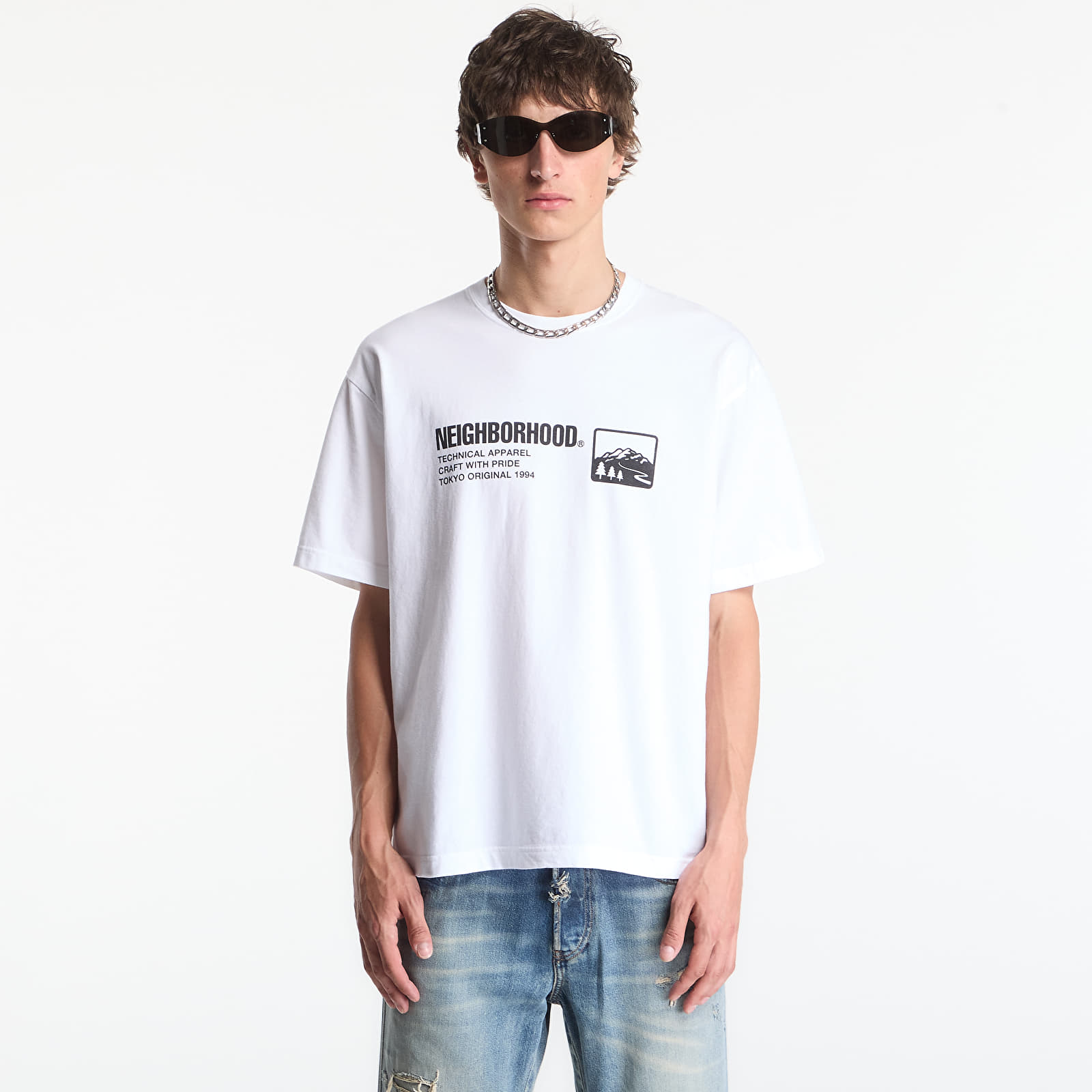 T-shirts NEIGHBORHOOD Nh . Tee Ss-10 White
