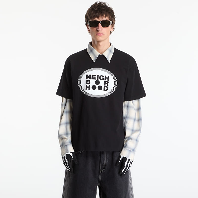 NEIGHBORHOOD Nh . Tee Ss-16 Black