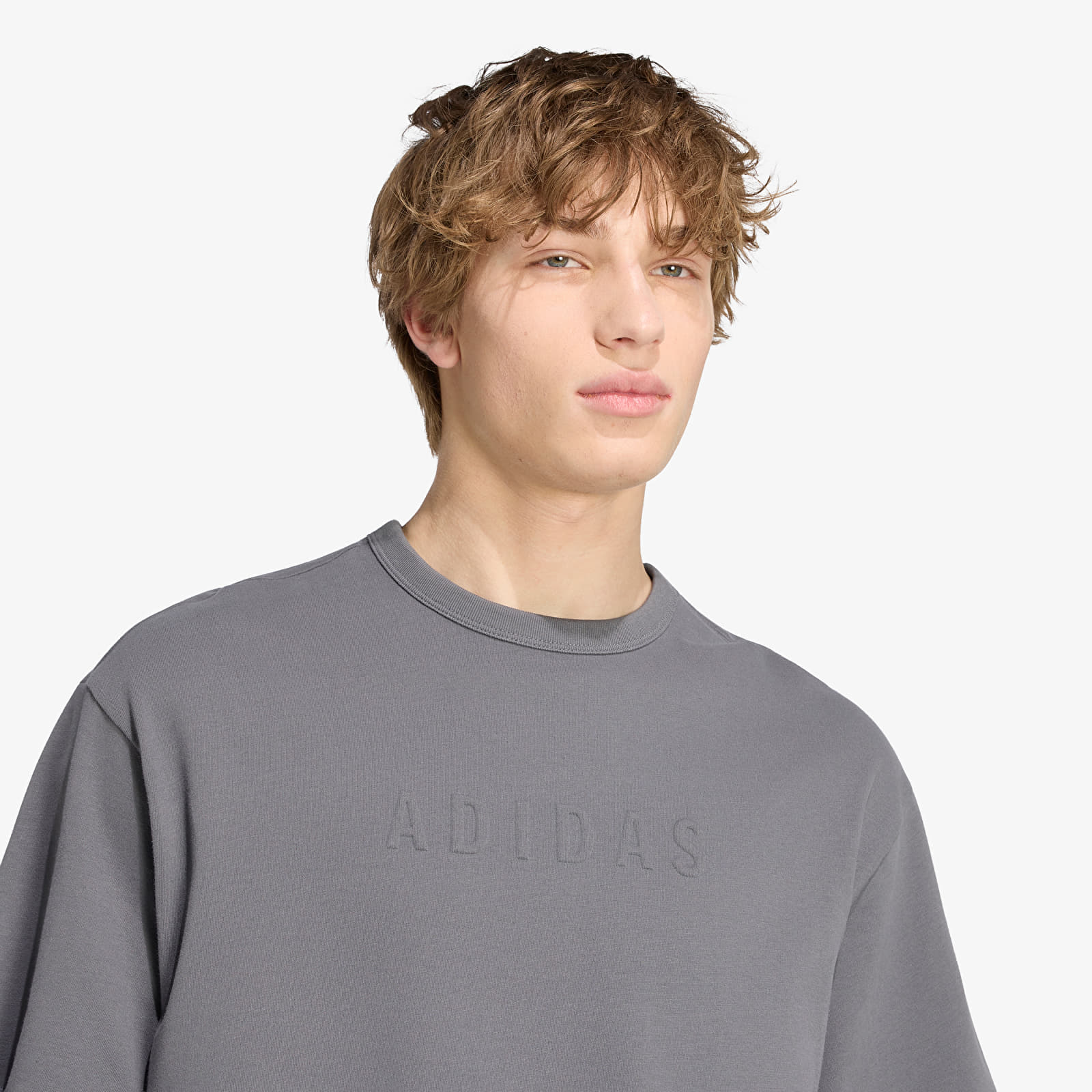 Trička adidas Soft Lux Graphic T-shirt Grey Five
