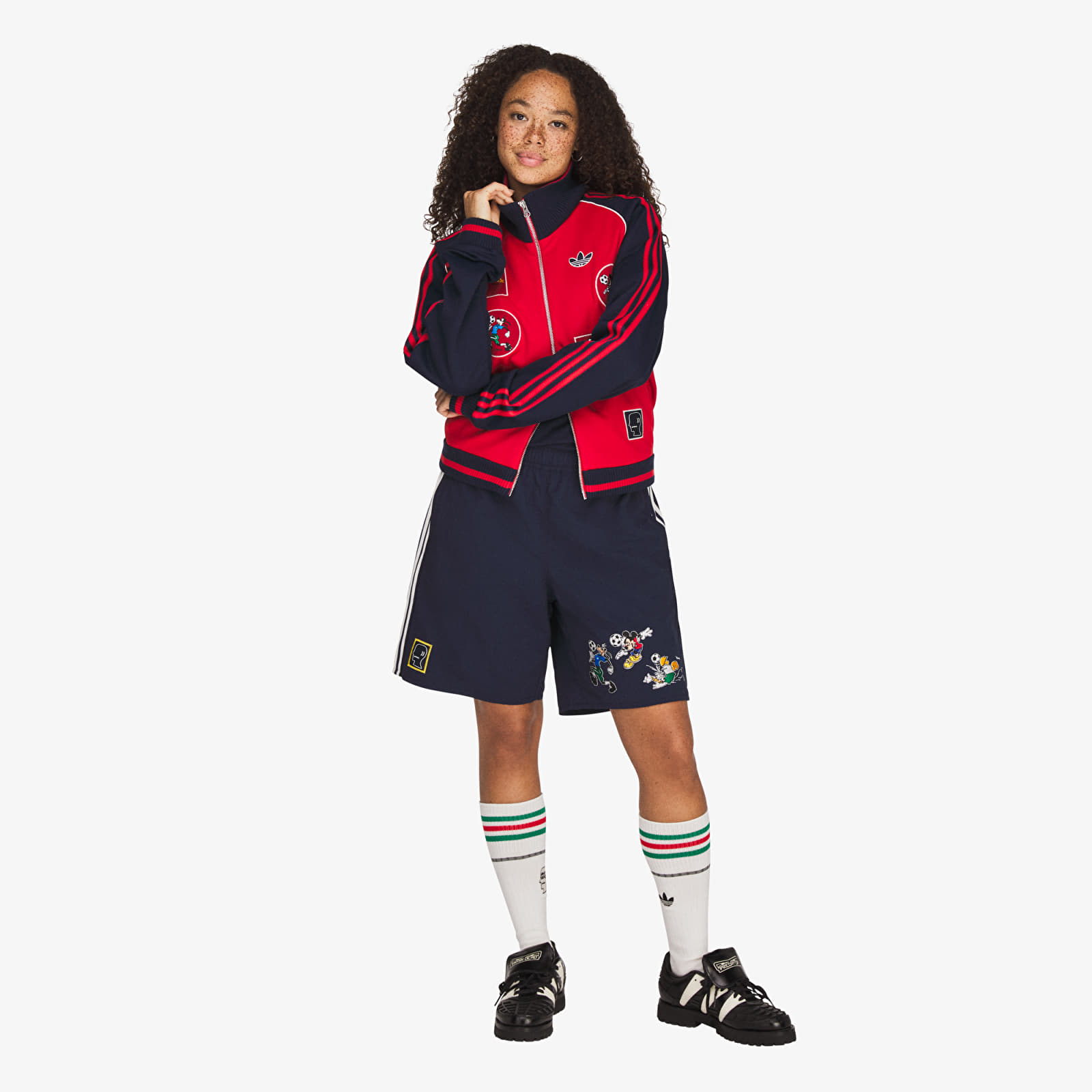 Шорти adidas Brain Dead Disney Shorts Collegiate Navy
