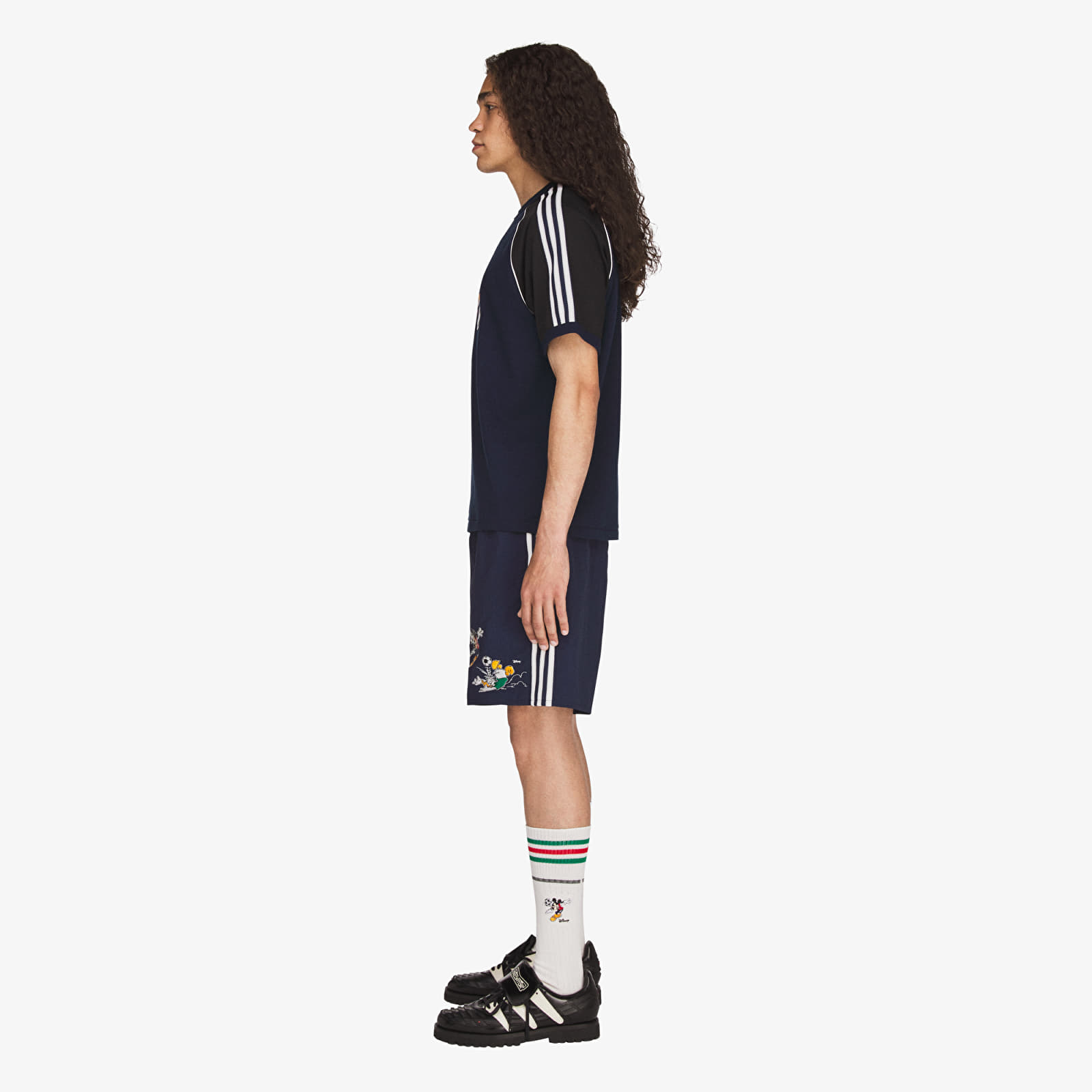 Шорти adidas Brain Dead Disney Shorts Collegiate Navy
