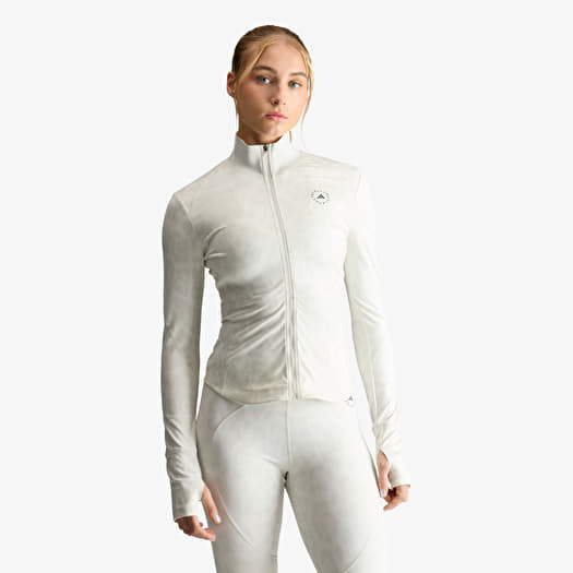 Sweatshirt adidas by Stella McCartney Training Midlayer Printed Core White/ Orbit Grey